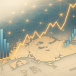 Shows the map of Singapore with stock charts - Cross-Asset Correlation Basics