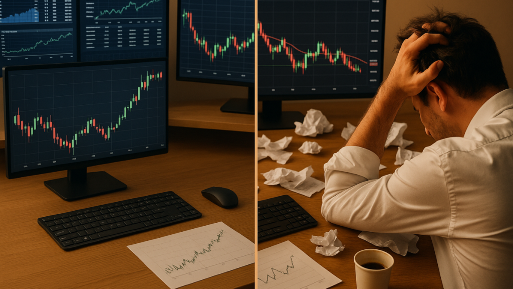 comparison between systematic trading and emotional trading