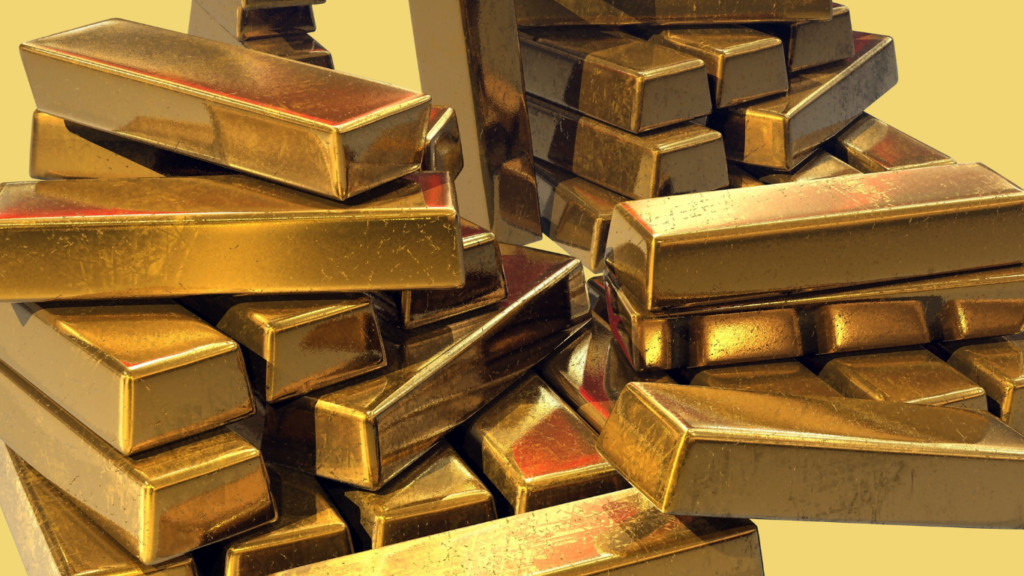 Gold bars representing gold price analysis and the bullish XAUUSD outlook.