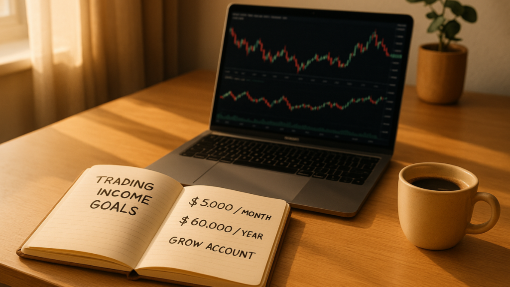 trading income goals
